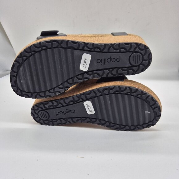 Papillio Birkentsock Women's Size 6 US 37 EU Soley Ring Black Sandals Wedge (94) - Picture 14 of 14